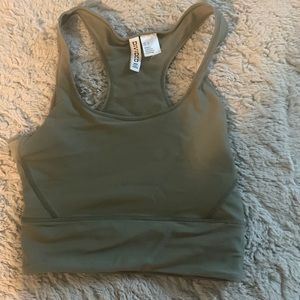 green workout tank top super lightweight I just don’t wear it as much anymore